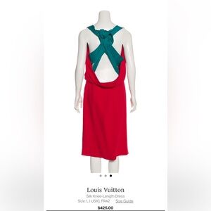 Louis Vuitton - Red Dress